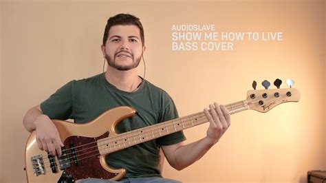 Audioslave Show Me How To Live Bass Cover Tagima Jmj4 Youtube