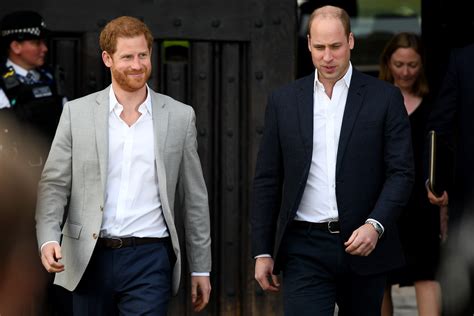 princes william and harry end their two year rift entertainment daily