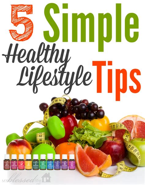 5 Simple Healthy Lifestyle Tips My Blessed Life™