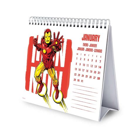 Acheter Marvel Comics Desk Calendar 2024 Commandez Rapidement Et