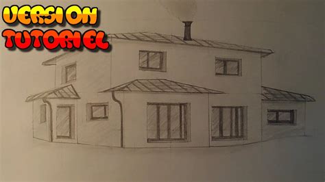 Comment Dessiner Une Maison Tutoriel Youtube