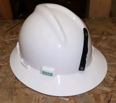 Msa V Gard Full Brim Hard Hat White Northwest Mine Supply
