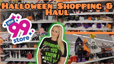 99 Cents Store Walkthrough Halloween Finds Shopping Haul Youtube