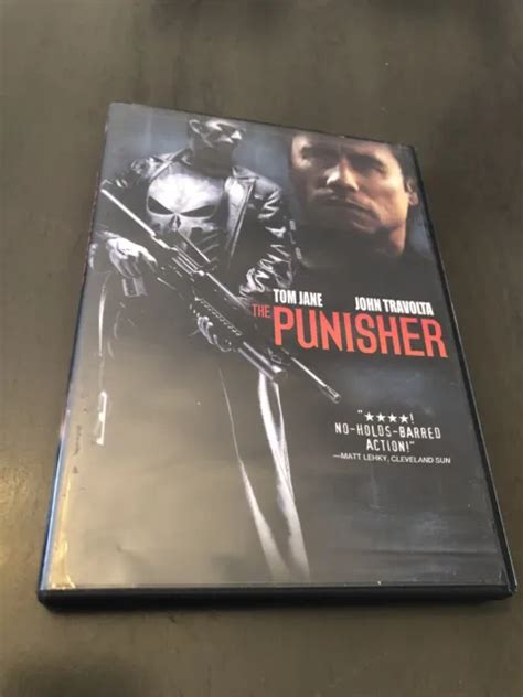 The Punisher Dvd Thomas Jane John Travolta Will Patton Mint Disc