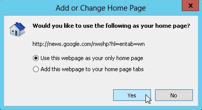 If you have set the default applications on your pc, including the default browser in line with the real case of users, it is believed that an overwhelming majority of you would like to make google your homepage on windows 10. Windows 8: Set Up a Home Page in Internet Explorer 10 ...