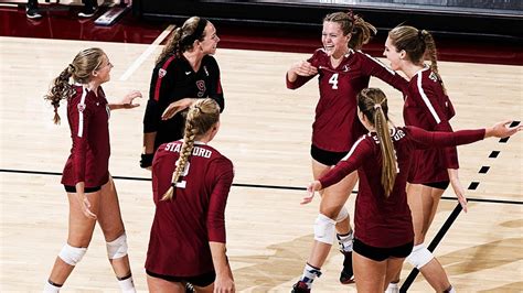 Highlights No 2 Stanford Womens Volleyball Sweeps Past No 13 Usc