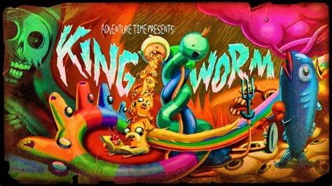 King Worm Title Card S Adventure Time With Finn And Jake Photo