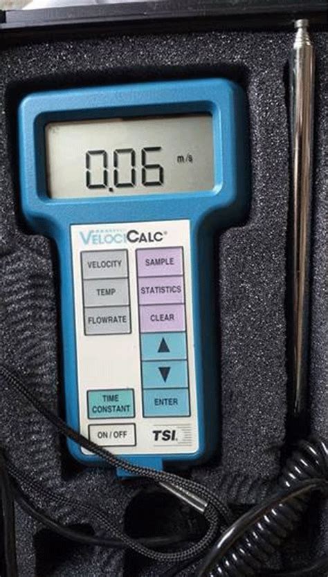 Tsi 8345 M Gb Velocicalc Air Velocity Meter Rescience