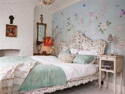 You wouldn't want to hear every footstep going down the hallway if you were in a bedroom sleeping. Vintage Shabby Chic Bedroom Pictures, Photos, and Images ...