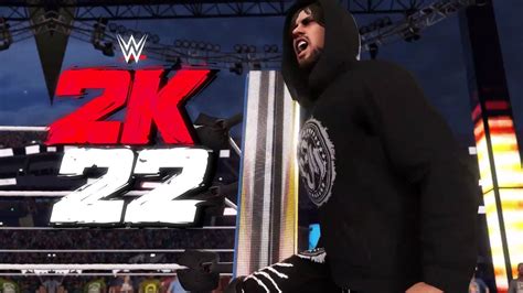 WWE 2K22 EJ Haze CAW Showcase YouTube