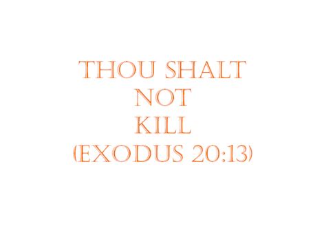 The Sixth Commandment In The Bible All About Bible