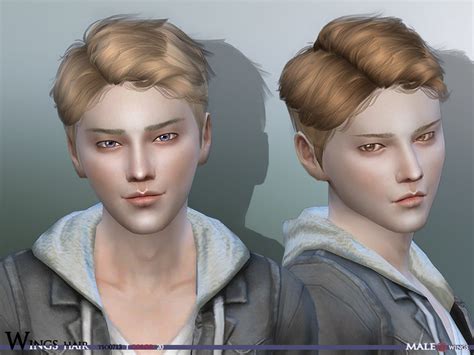 Wingssims Wings Sims4 Hair Tos0713 Male V2
