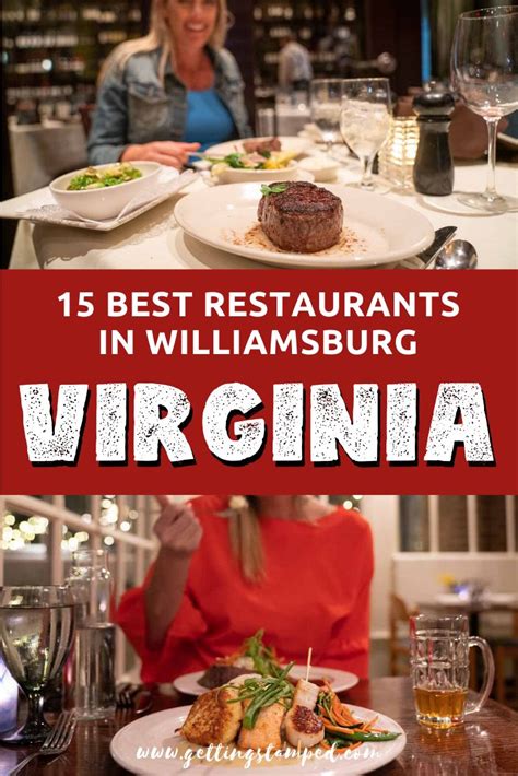 15 Best Restaurants in Williamsburg, Virginia | 2021 Foodie Guide