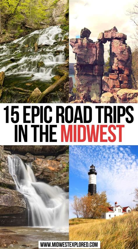 15 Epic Road Trips In The Midwest Midwest Road Trip Road Trip Places
