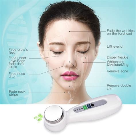 Portable Skin Massager Ultrasonic Vibration Beauty Instrument Electric