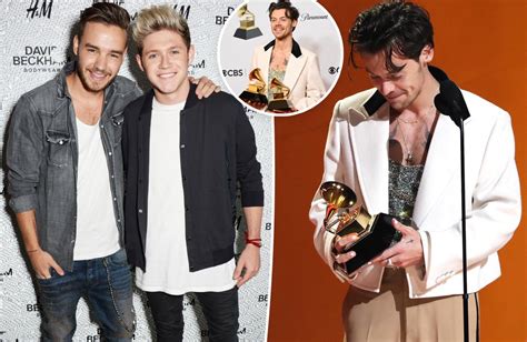 Liam Payne Niall Horan Celebrate Harry Styles Grammys 2023 Win