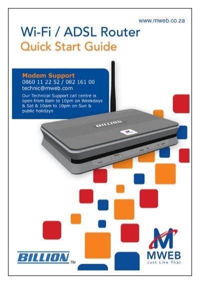 Download The W40 Router Quick Setup Guide Mweb