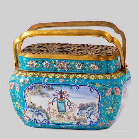 We also serve vietnamese and thai cuisine! Chinese Canton Enamel Hand/Food Warmer - Manhattan Art and ...