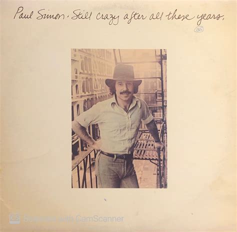 Paul Simon Still Crazy After All These Years Lp