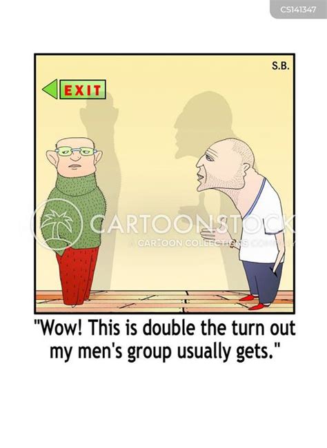 Mens Group Cartoons And Comics Funny Pictures From Cartoonstock