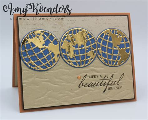 Stampin Up Beautiful World For The Happy Inkin Thursday Blog Hop
