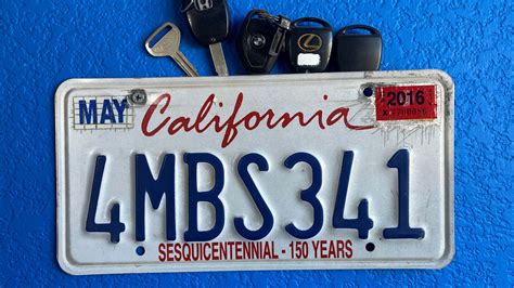 How To Decode California License Plates The Drive