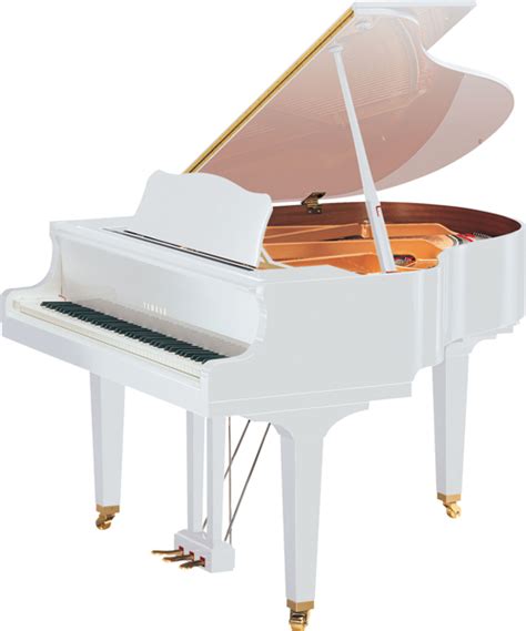 Yamaha GB1KPWH Baby Grand Piano with Bench (White) - Marshall Music
