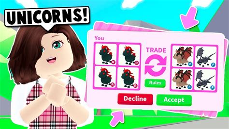 The following is a list of all the different codes and what you get when you put them in. I ONLY TRADED EVIL UNICORNS ON ADOPT ME! (Roblox) 2019 ...