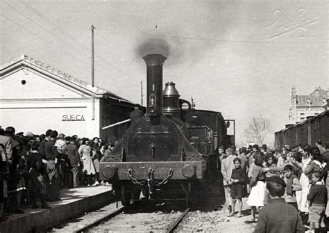 Primer Tren De Via Ampla Que Arribà A Sueca Tren Del Centenari 1948
