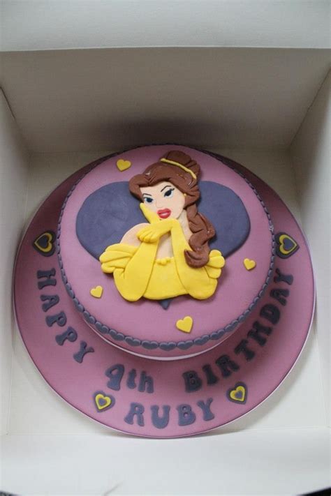 Disneys Belle Birthday Cake