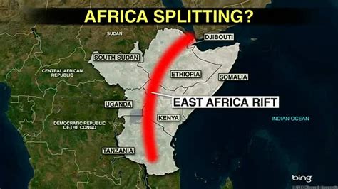 Weather Seismic Activity Could Split Africa Into Two Landmasses