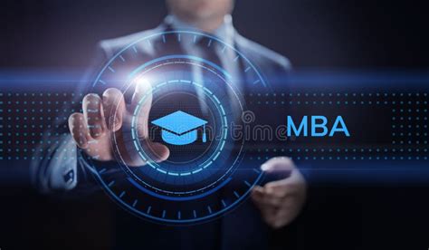 Mba Master Of Business Administration Education Concept Stock Photo