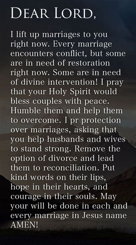 Prayer For My Marriage Restoration Kingdomgist