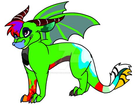 Rainbow Dragon By Cynderthedragon5768 On Deviantart