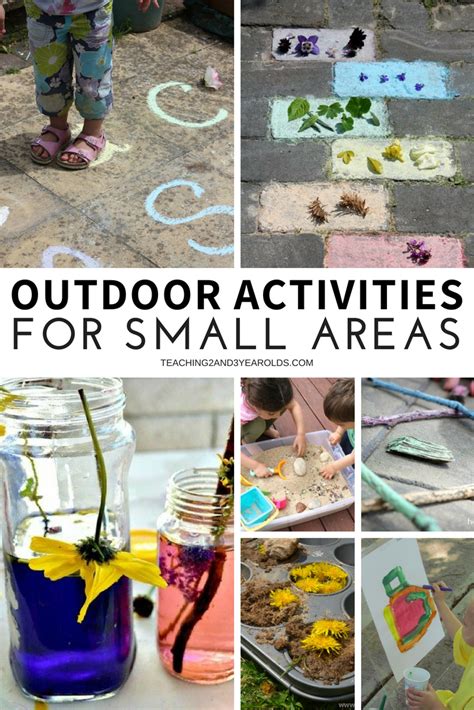 Outdoor Activities For Preschoolers At Home Teaching Treasure