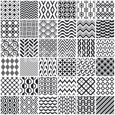 Set Of Simple Geometric Patterns Geometric Patterns