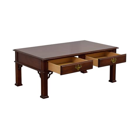Shop wayfair for the best broyhill coffee table. 87% OFF - Broyhill Furniture Broyhill Wood Two-Drawer ...