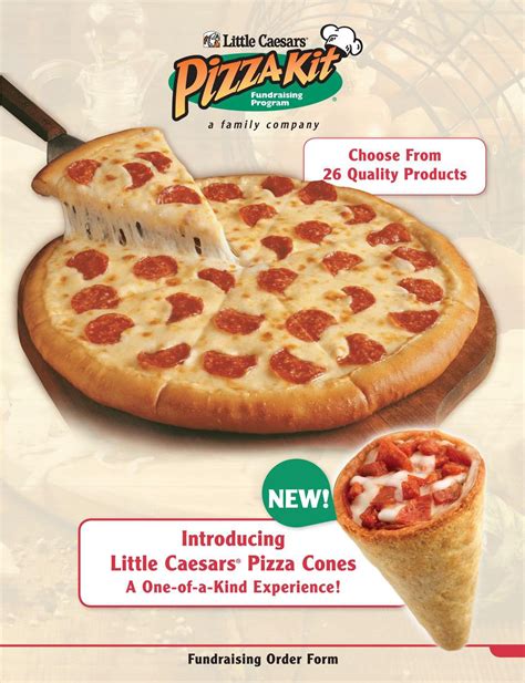 People ' s favorite items whose prices range from 4.99 and 7 dollars are the pepperoni pizza starting $5.99 and cheese pizza costing $4.99. Little Caesars 2012 Fundraising Program Choose from 26 quality products, including Pizza Kits ...