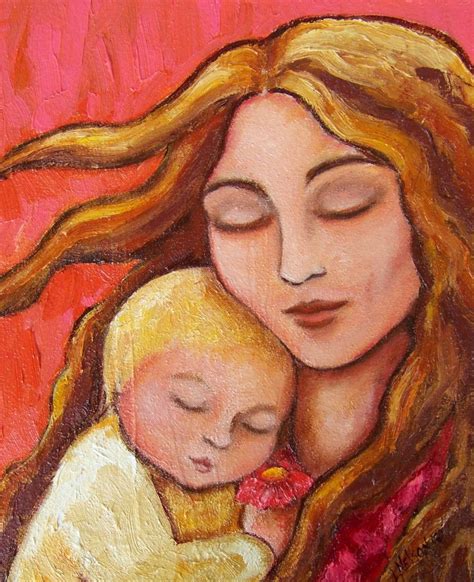 Pin By Susie Bartley On Art I Love Mother Painting Mother Art