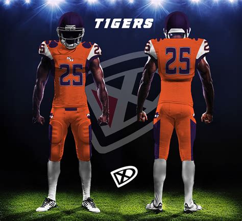 Fully Custom Game Football Uniforms Design Examples Dmaxxsports