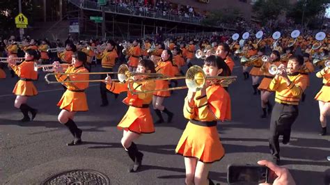 Japanese High School Marching Band With An Amazing Performance On The