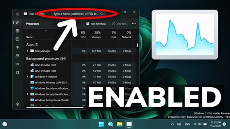 How To Enable New Search Box In Task Manager In Windows 11 25231 Youtube