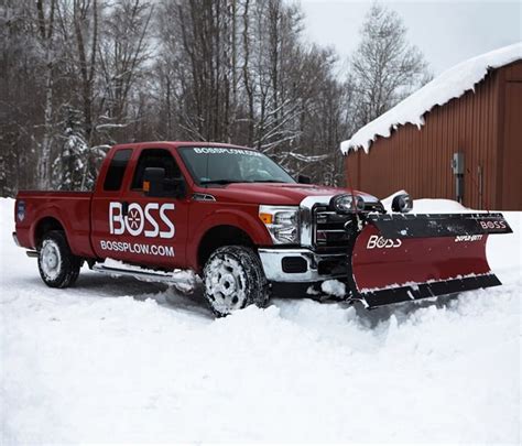 Boss Super Duty Straight Blade Snow Plows