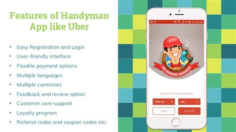 I will tell you some of the pros and cons working as a freelance. Uber for Handyman Services app