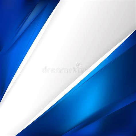 Dark Blue Business Background Template Stock Illustration