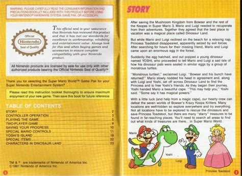 Every Single English Language Super Nintendo Manual Has Been Made Available Online Eyerys