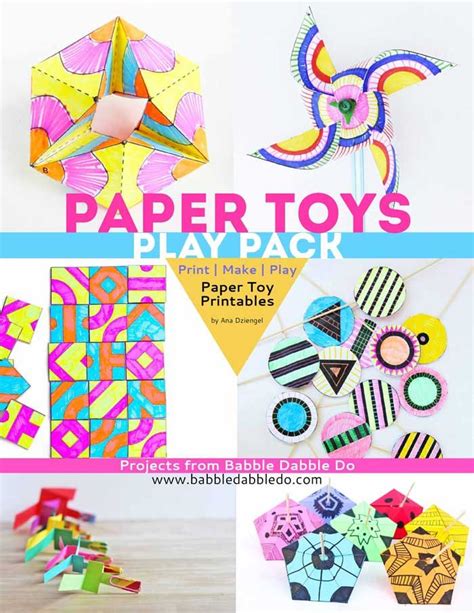 Easy And Fun Paper Toys To Make With Your Kids Paper Toys Paper