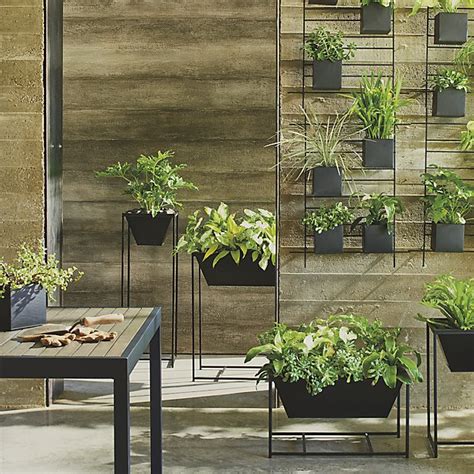 4 Box Wall Mounted Planter Reviews Crate And Barrel