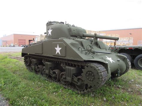 Sherman Tank Arrives In Saratoga For Display At Nys Military Museum