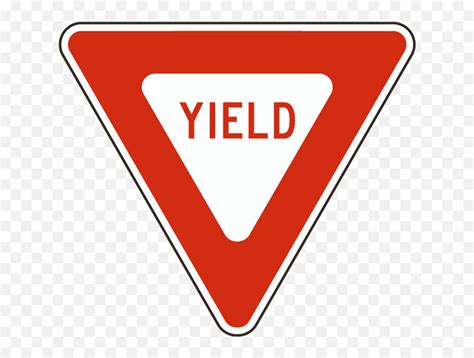 Traffic Signs Yield Sign Png Emojitraffic Light Warning Sign Emoji